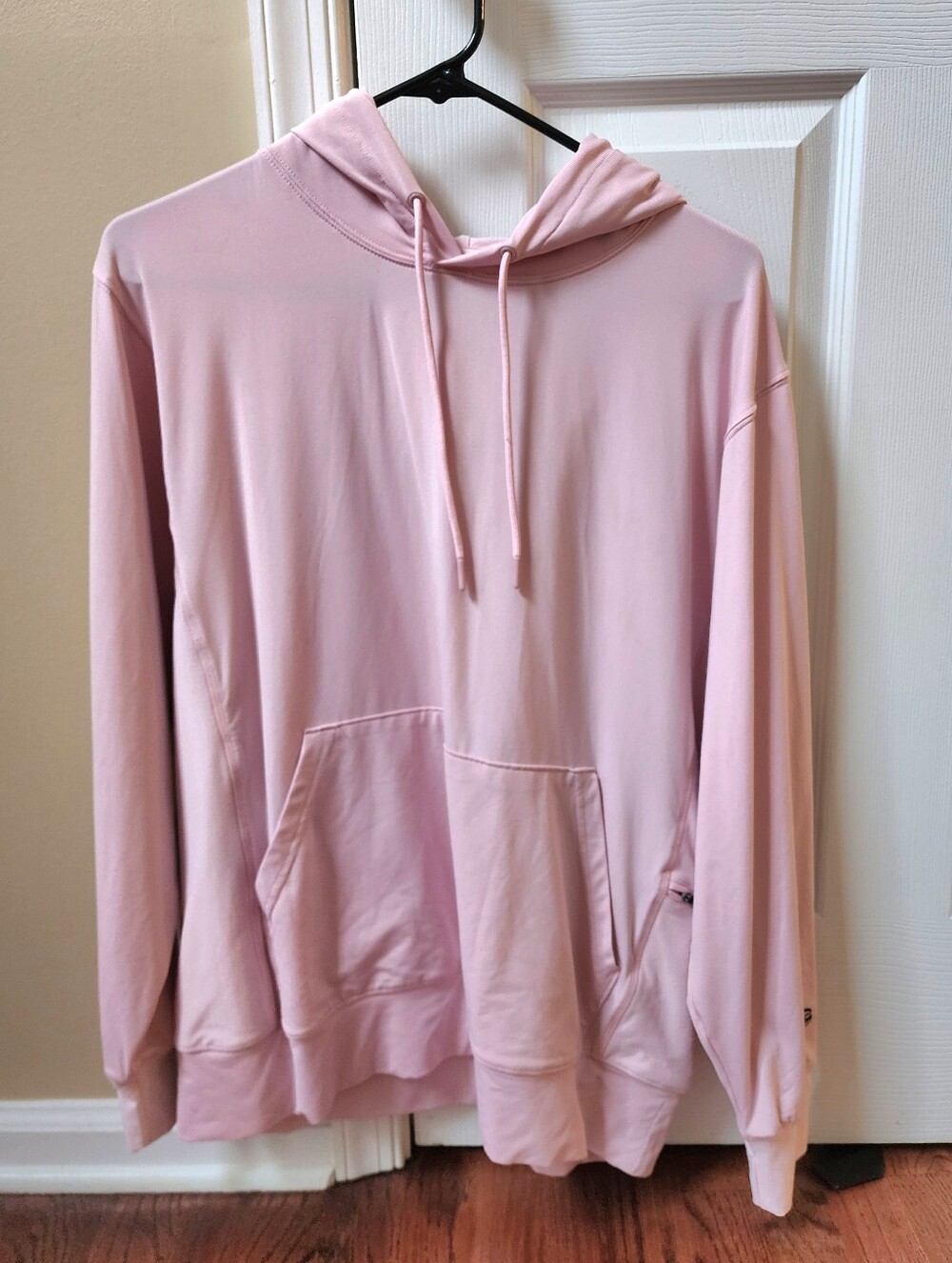 Champion Pink Lightweight Knit Hoodie, Men M or Women's L